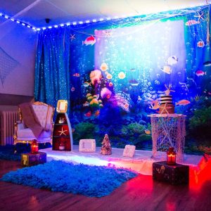 Underwater themed baby shower